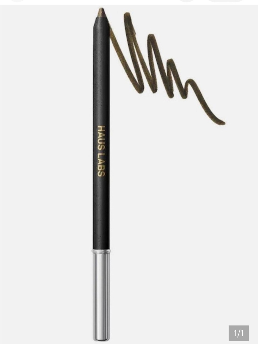 NIB Haus Labs Onyx gold shimmer Eyeliner